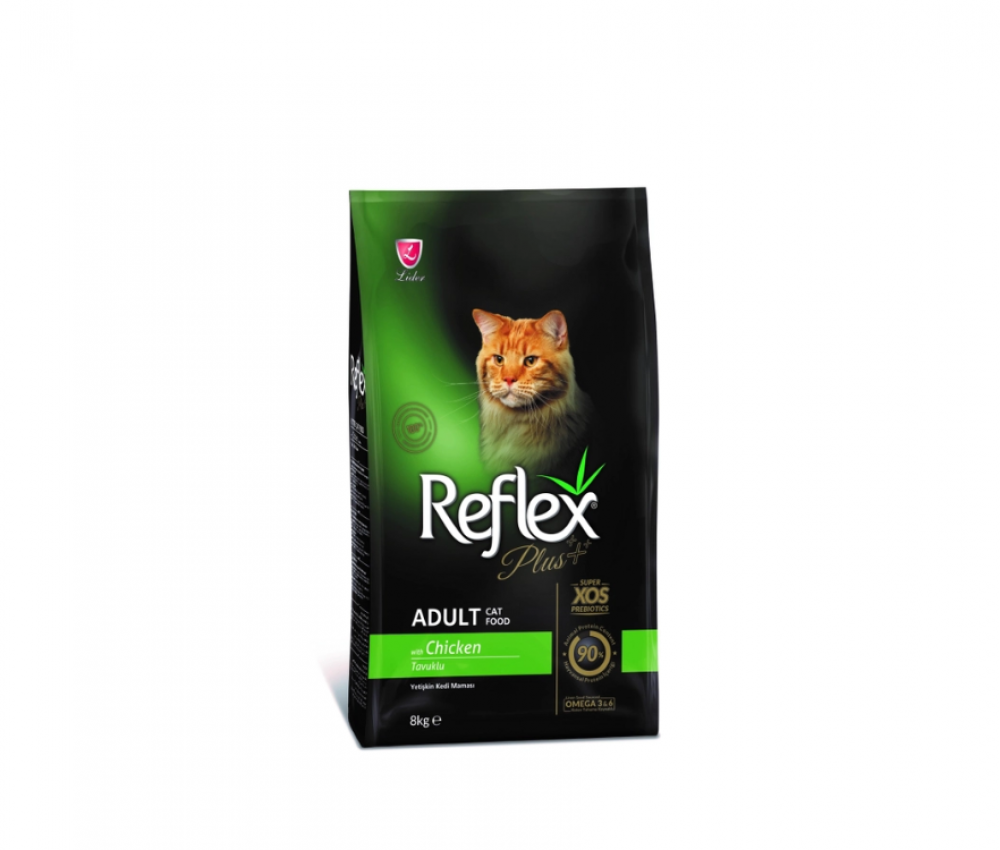 THỨC ĂN CHO MÈO REFLEX PLUS ADULT CAT FOOD CHICKEN (8KG)